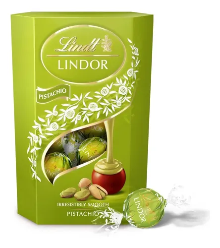 Lindt Balls ao Leite Pistache – 200g