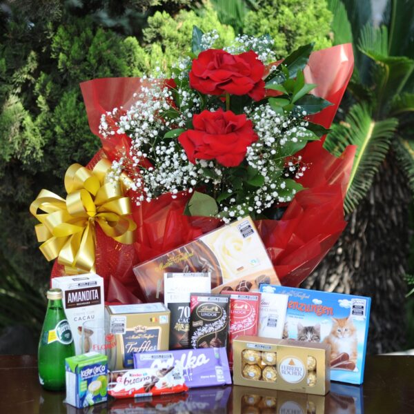 14 Cesta de Chocolates - Tulipa