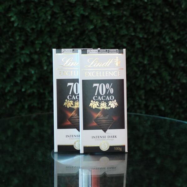 Barra Lindt 70% Cacau - 100g
