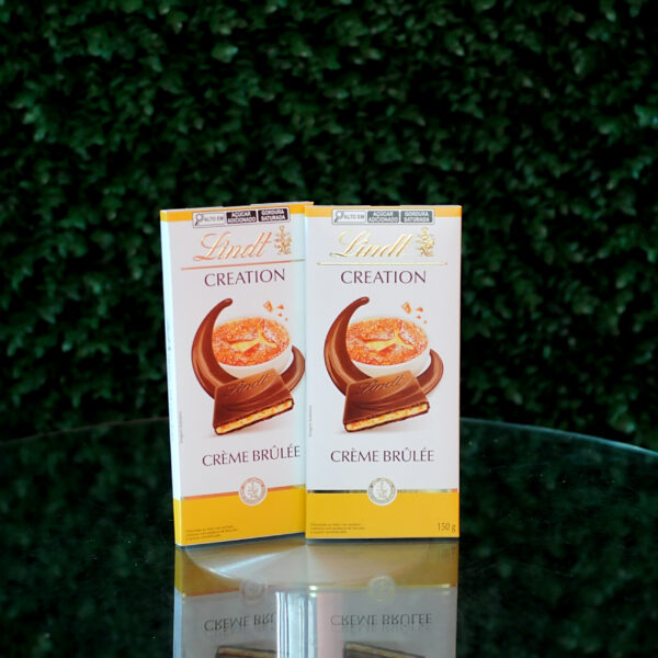 Barra Lindt Crème Brûlée - 150g